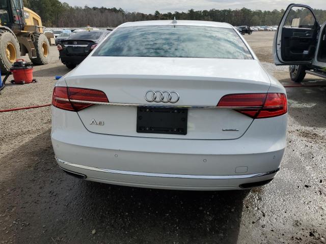 WAUJGAFD1FN008617 - 2015 AUDI A8 QUATTRO WHITE photo 6