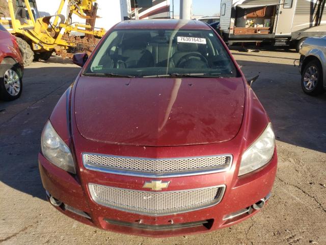 1G1ZE5E73BF211617 - 2011 CHEVROLET MALIBU LTZ RED photo 5