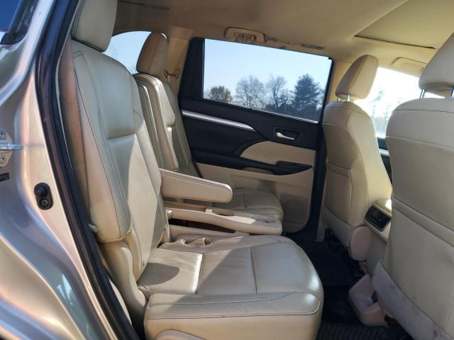 5TDJKRFH0ES064172 - 2014 TOYOTA HIGHLANDER XLE GOLD photo 11