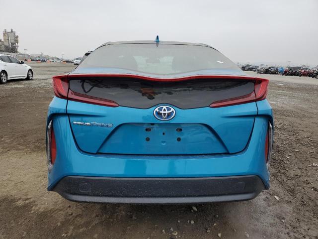 JTDKARFP4K3119511 - 2019 TOYOTA PRIUS PRIM BLUE photo 6