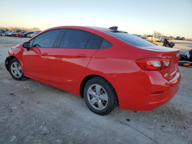 1G1BC5SM2H7156081 - 2017 CHEVROLET CRUZE LS RED photo 2