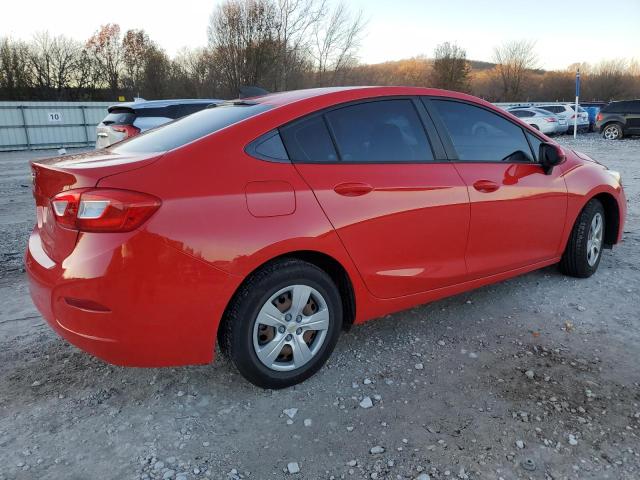 1G1BC5SM2H7156081 - 2017 CHEVROLET CRUZE LS RED photo 3