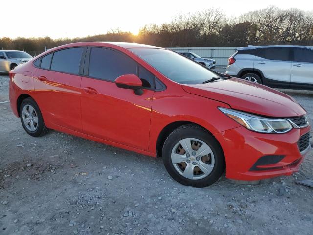 1G1BC5SM2H7156081 - 2017 CHEVROLET CRUZE LS RED photo 4