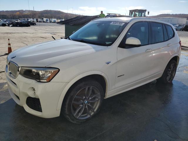 5UXWZ7C51F0M82503 - 2015 BMW X3 SDRIVE28I WHITE photo 1