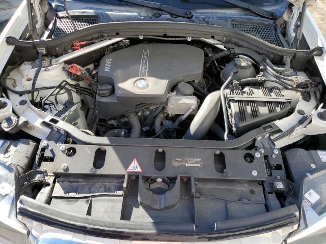 5UXWZ7C51F0M82503 - 2015 BMW X3 SDRIVE28I WHITE photo 12