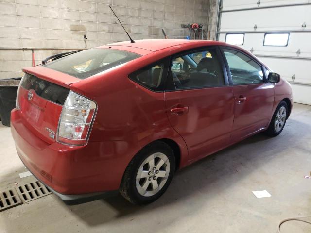 JTDKB20U887750332 - 2008 TOYOTA PRIUS RED photo 3