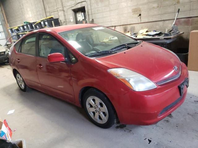 JTDKB20U887750332 - 2008 TOYOTA PRIUS RED photo 4