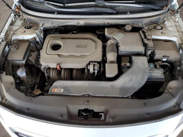 5NPE24AF3HH520203 - 2017 HYUNDAI SONATA SE WHITE photo 11