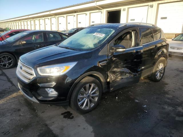 1FMCU9J99JUB55719 - 2018 FORD ESCAPE TITANIUM BLACK photo 1