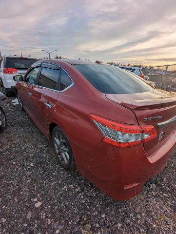 3N1AB7AP7EL643395 - 2014 NISSAN SENTRA S RED photo 2