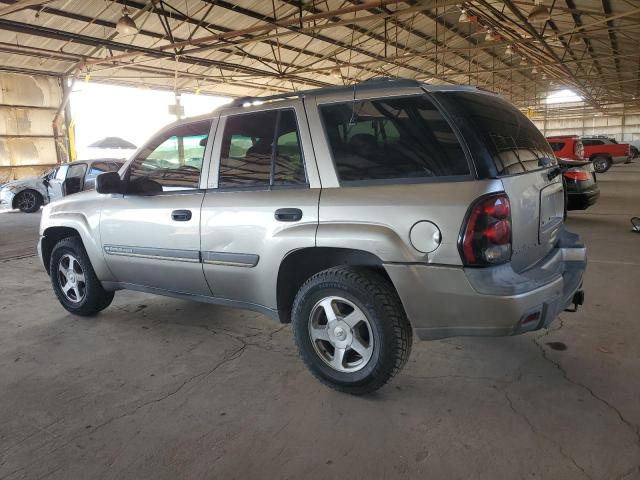 1GNDS13S022146282 - 2002 CHEVROLET TRAILBLAZE SILVER photo 2