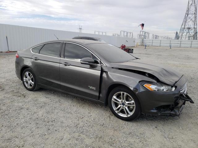 3FA6P0SU6GR320669 - 2016 FORD FUSION TITANIUM PHEV GRAY photo 4