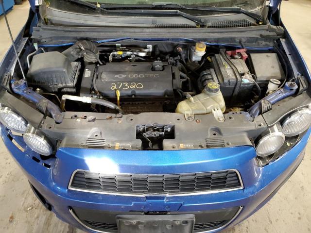 1G1JC5SH1G4170200 - 2016 CHEVROLET SONIC LT BLUE photo 11