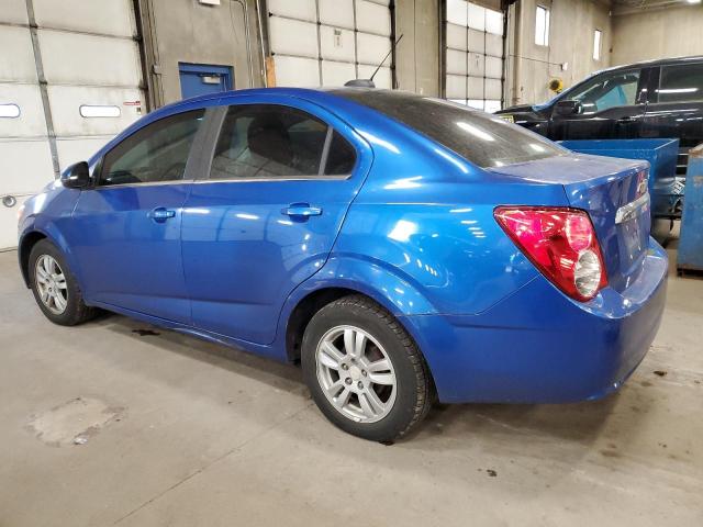 1G1JC5SH1G4170200 - 2016 CHEVROLET SONIC LT BLUE photo 2