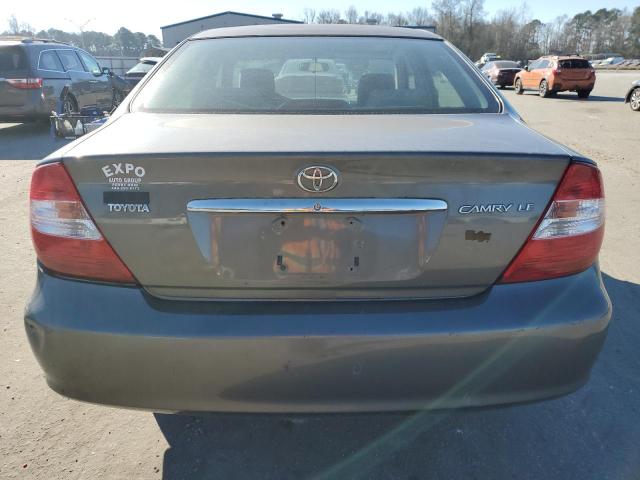 4T1BE32K04U920974 - 2004 TOYOTA CAMRY LE GRAY photo 6