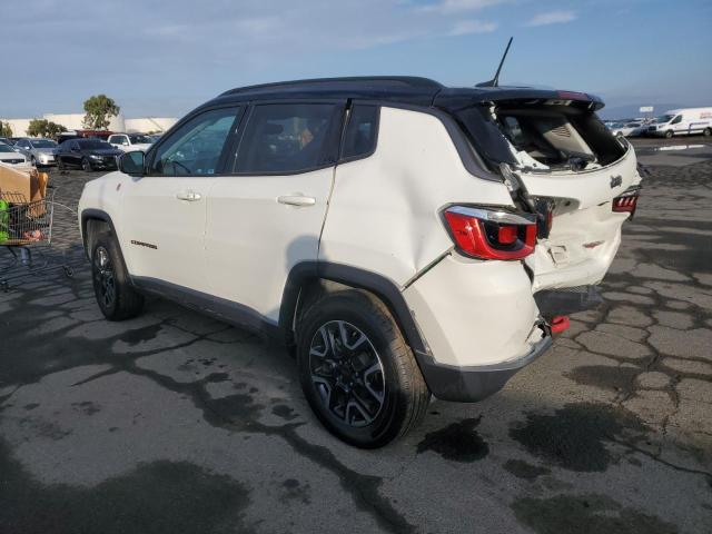 3C4NJDDB3KT728472 - 2019 JEEP COMPASS TRAILHAWK WHITE photo 2