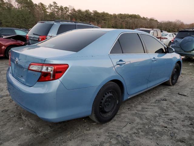 4T1BF1FK0CU580977 - 2012 TOYOTA CAMRY BASE BLUE photo 3