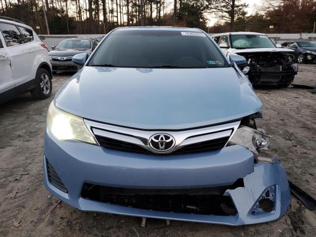 4T1BF1FK0CU580977 - 2012 TOYOTA CAMRY BASE BLUE photo 5