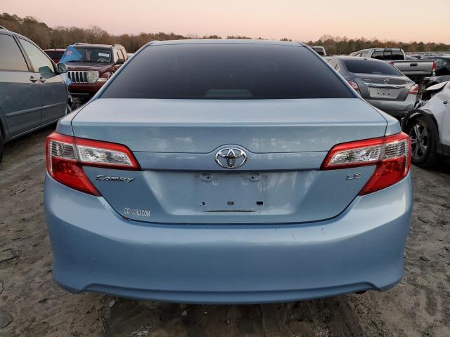 4T1BF1FK0CU580977 - 2012 TOYOTA CAMRY BASE BLUE photo 6