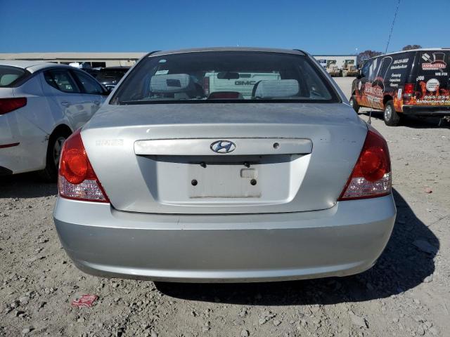 KMHDN46D16U242118 - 2006 HYUNDAI ELANTRA GLS SILVER photo 6