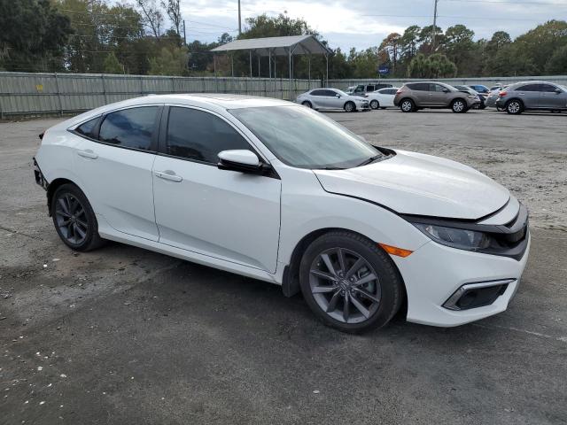 19XFC1F79ME000474 - 2021 HONDA CIVIC EXL თეთრი ფოტო 4