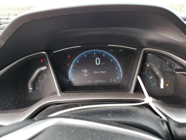 19XFC1F79ME000474 - 2021 HONDA CIVIC EXL თეთრი ფოტო 9