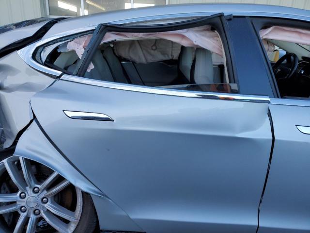 5YJSA1H1XEFP39703 - 2014 TESLA MODEL S 银色 照片 10