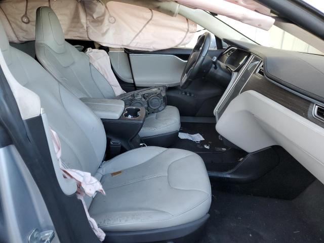 5YJSA1H1XEFP39703 - 2014 TESLA MODEL S 银色 照片 7