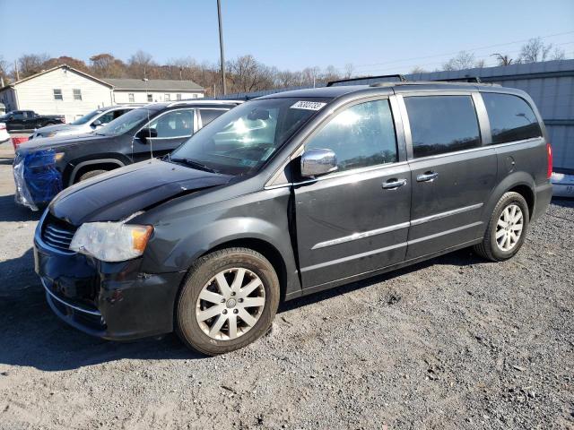 2C4RC1CG4CR156582 - 2012 CHRYSLER TOWN & COU TOURING L GRAY photo 1