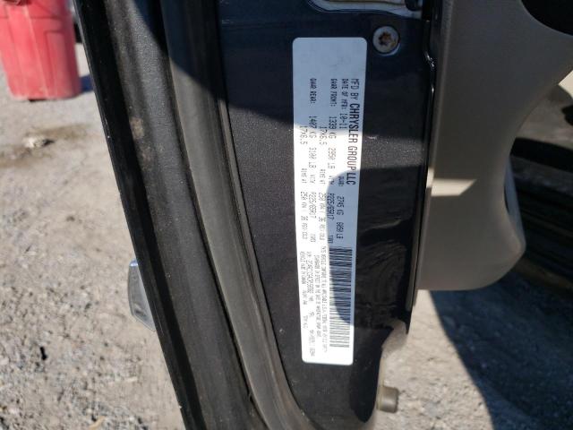 2C4RC1CG4CR156582 - 2012 CHRYSLER TOWN & COU TOURING L GRAY photo 13