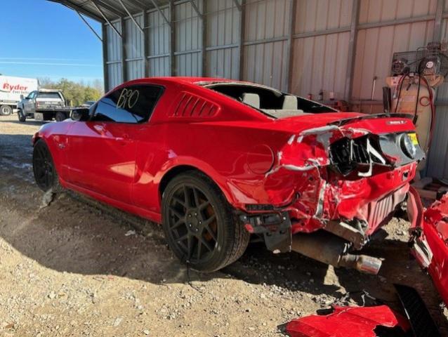 1ZVBP8CF3E5258605 - 2014 FORD MUSTANG GT RED photo 2