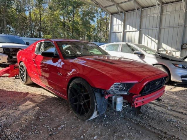 1ZVBP8CF3E5258605 - 2014 FORD MUSTANG GT RED photo 4