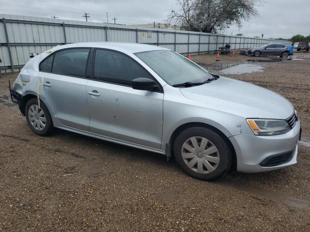 3VW2K7AJXEM298142 - 2014 VOLKSWAGEN JETTA BASE SILVER photo 4