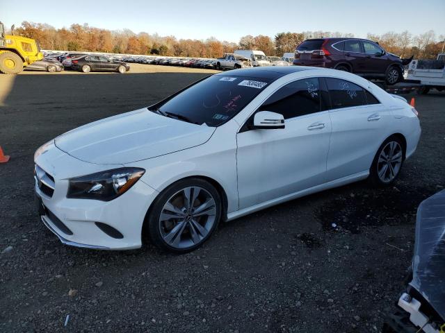 WDDSJ4GB3KN724541 - 2019 MERCEDES-BENZ CLA 250 4MATIC WHITE photo 1