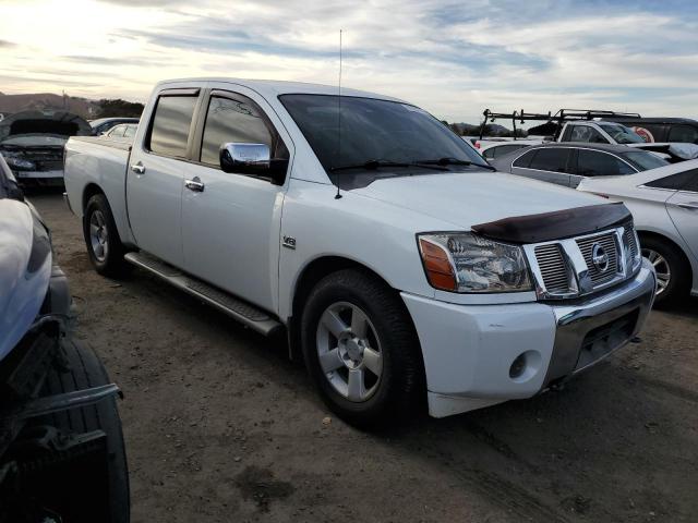 1N6AA07B54N511265 - 2004 NISSAN TITAN XE WHITE photo 4