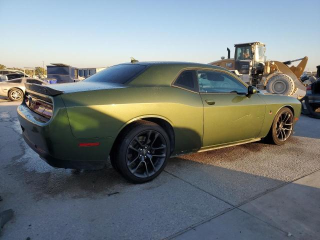 2C3CDZFJ6NH253885 - 2022 DODGE CHALLENGER R/T SCAT PACK GREEN photo 3