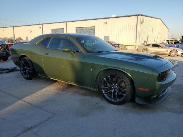 2C3CDZFJ6NH253885 - 2022 DODGE CHALLENGER R/T SCAT PACK GREEN photo 4