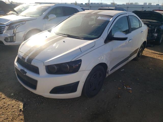 1G1JA5SH4D4154350 - 2013 CHEVROLET SONIC LS 白色 照片 1