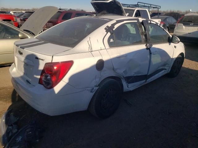 1G1JA5SH4D4154350 - 2013 CHEVROLET SONIC LS 白色 照片 3