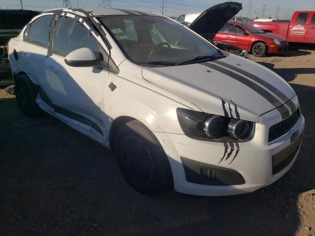 1G1JA5SH4D4154350 - 2013 CHEVROLET SONIC LS 白色 照片 4
