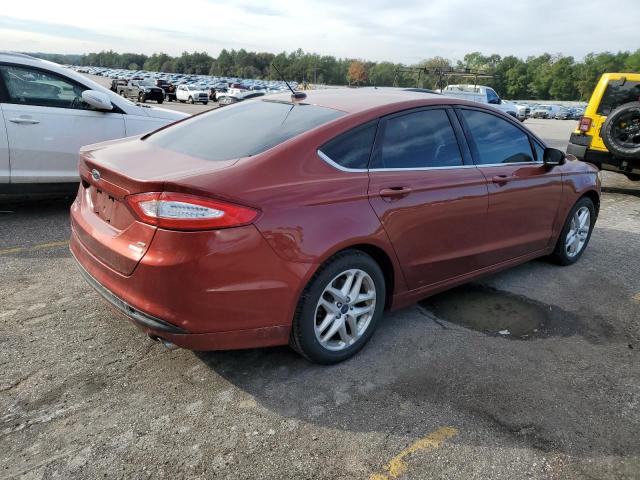 3FA6P0HD6ER118578 - 2014 FORD FUSION SE MAROON photo 3