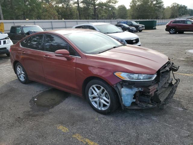 3FA6P0HD6ER118578 - 2014 FORD FUSION SE MAROON photo 4