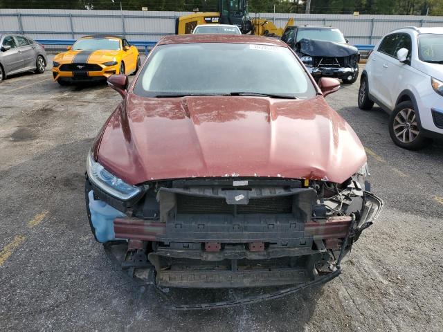 3FA6P0HD6ER118578 - 2014 FORD FUSION SE MAROON photo 5