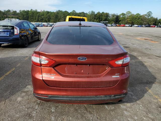 3FA6P0HD6ER118578 - 2014 FORD FUSION SE MAROON photo 6