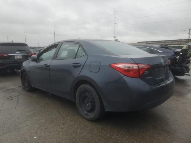 5YFBURHE8KP888412 - 2019 TOYOTA COROLLA L GRAY photo 2