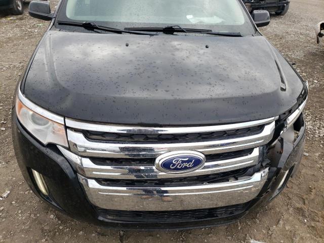 2FMDK3JC3DBC37572 - 2013 FORD EDGE SEL BLACK photo 11