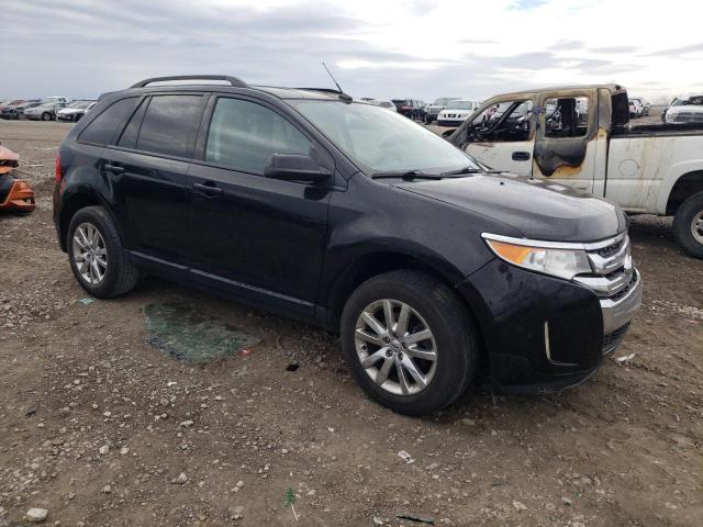 2FMDK3JC3DBC37572 - 2013 FORD EDGE SEL BLACK photo 4