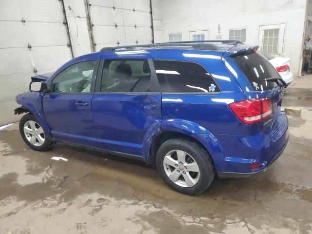 3C4PDCBG9CT281544 - 2012 DODGE JOURNEY SXT BLUE photo 2