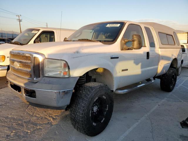 1FTWX31P46EB47646 - 2006 FORD F350 SRW SUPER DUTY WHITE photo 1