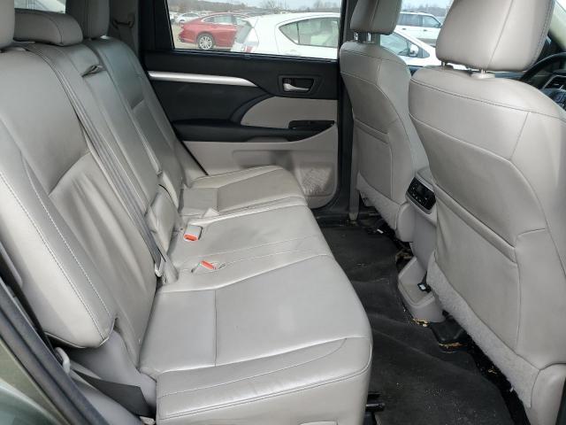 5TDJKRFH9ES023507 - 2014 TOYOTA HIGHLANDER XLE მწვანე ფოტო 11